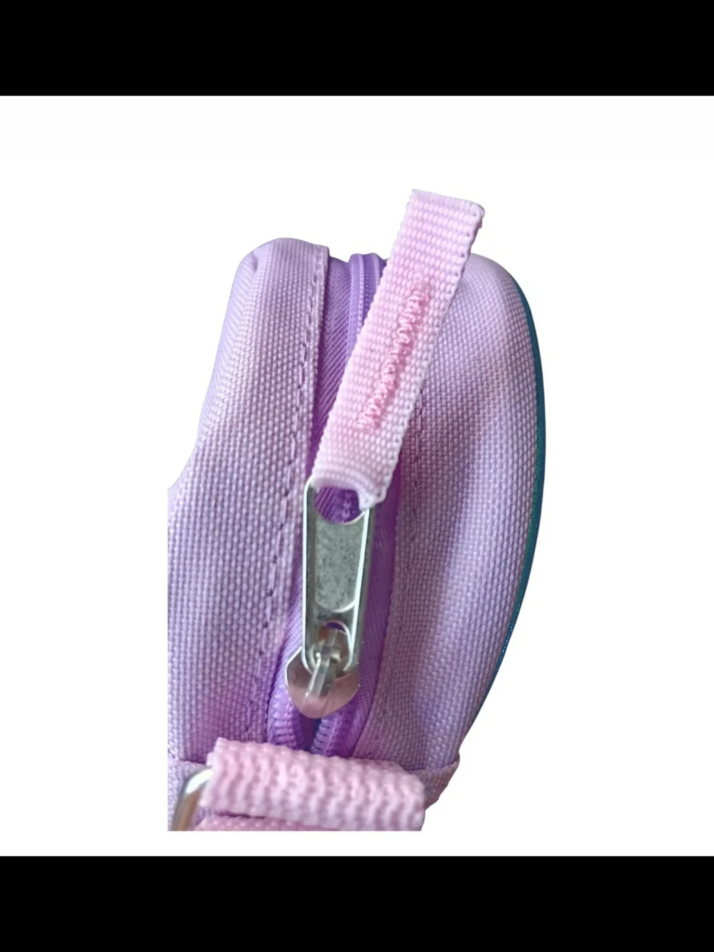 Frozen Elsa Blue And Pink Round Crossbody Bag